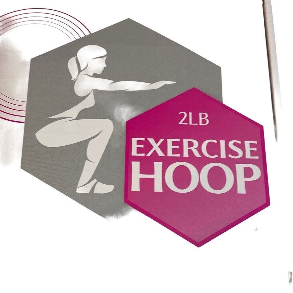 Pinc.Active 2lb Weighted Exercise Hoop, 8 Sections - Pink & Black -‎ New in Box - Picture 6 of 6